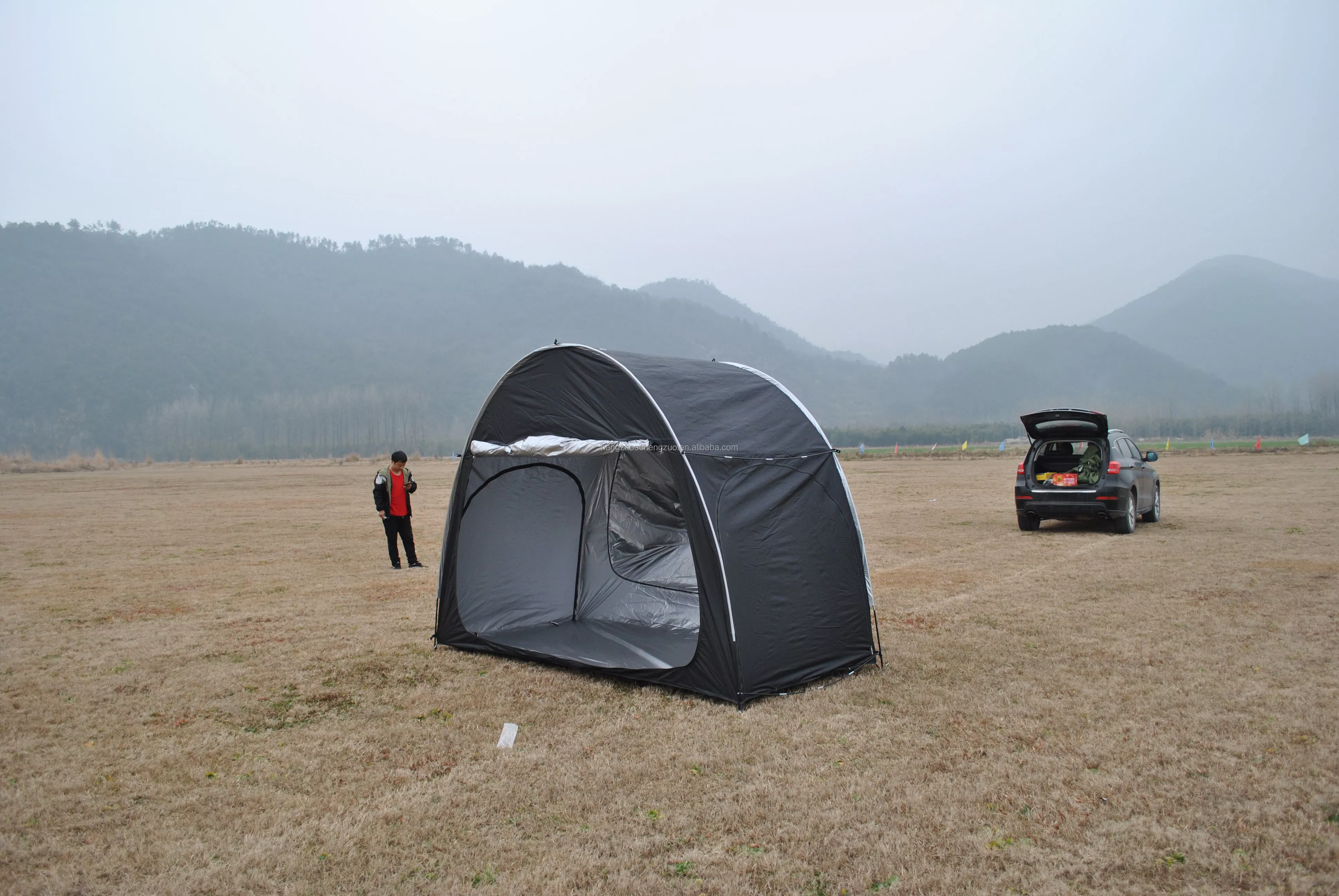 Cheap Goat Tents CZX 557 Car Awning Sun Shelter tent,SUV Rear Tent,Portable Waterproof car rear tent can be used as bike tent or storage tent   